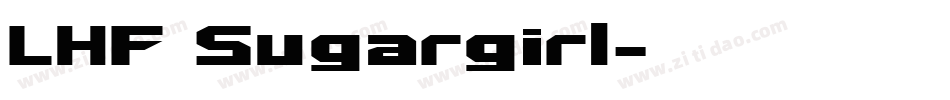 LHF Sugargirl字体转换